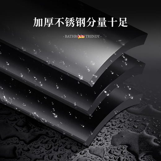 5338不锈钢水镀五件套-枪灰【二】 商品图3