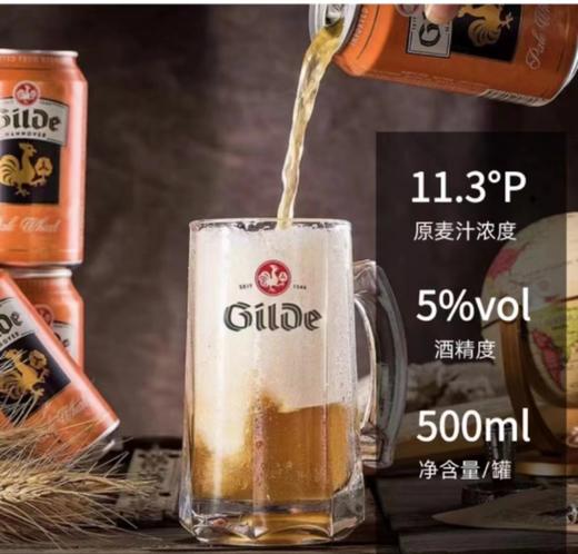 德国杰尔德啤酒 500ML*24罐 商品图2