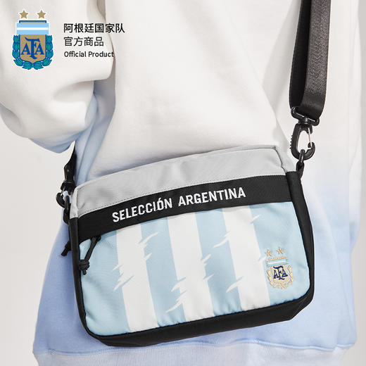 阿根廷国家队官方商品丨新款腰包男士休闲时尚挎包帆布邮差包梅西 商品图3
