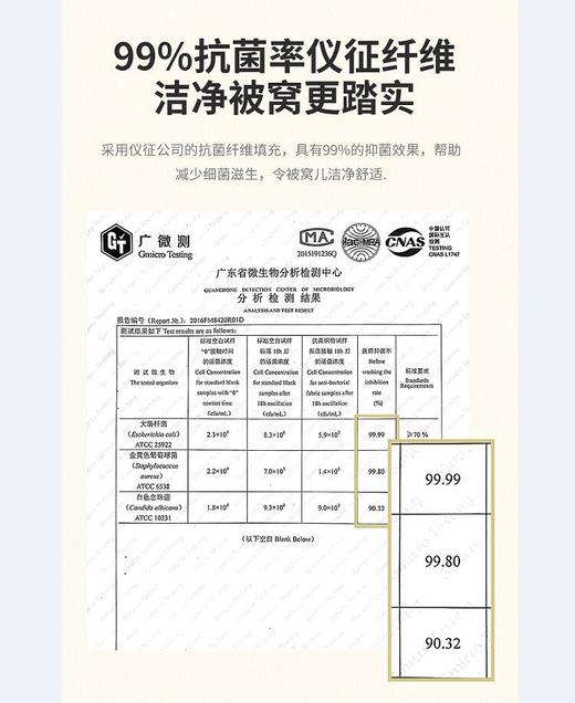 梦洁燃梦大豆抗菌春秋被 1010287653 商品图1