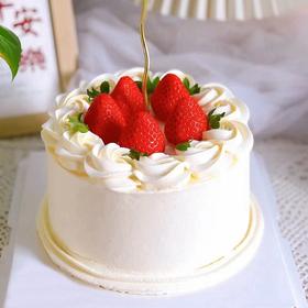 莓开眼笑-草莓蛋糕