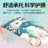 【炎夏也有好睡眠！儿童冰丝艾草枕】凉而不冰透气排湿，艾草填充科学护颈，夏日清凉透气性好，保持宝宝头部干爽不生痱， 夏季家用儿童卡通艾草颈椎枕可水洗夏季凉席枕头 商品缩略图2