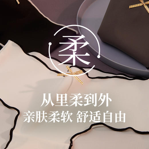 【29.9元/3条】冰丝内裤，女士无痕，柔软顺滑，舒爽透气，中腰薄款，少女纯棉裆透气内裤，提臀大码三角短裤 商品图1