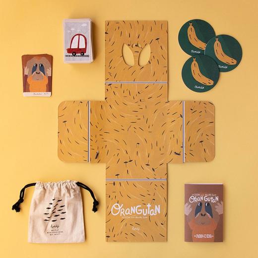londji 爱模仿的大明猩 桌游 专注记忆 适合年龄5岁+ 西班牙玩具 FG025U 商品图3