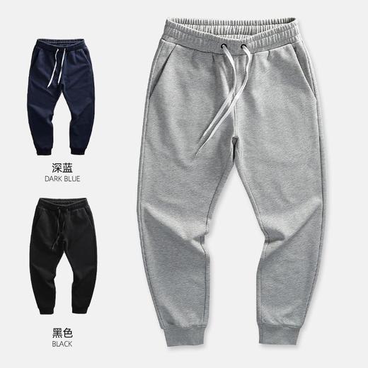 卫裤运动裤男士2023夏季新款轻薄束脚针织裤直筒休闲透气长裤外穿 商品图0