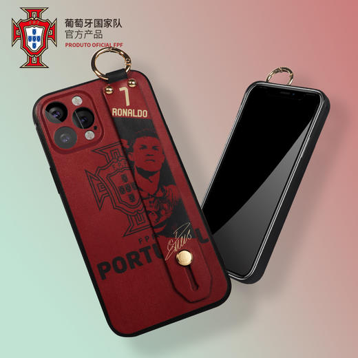 葡萄牙国家队官方商品 | 球员签印支架手机壳球员插画球员签名C罗 商品图3