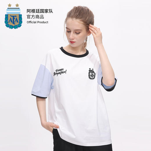 阿根廷国家队官方商品丨虎年限定情侣款圆领短袖国潮T恤虎虎生威 商品图4