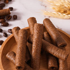 【一口酥脆！巧克力夹心蛋卷】咸夹心酥香蛋卷零食小吃夹心饼干网红休闲食品健康特价清仓