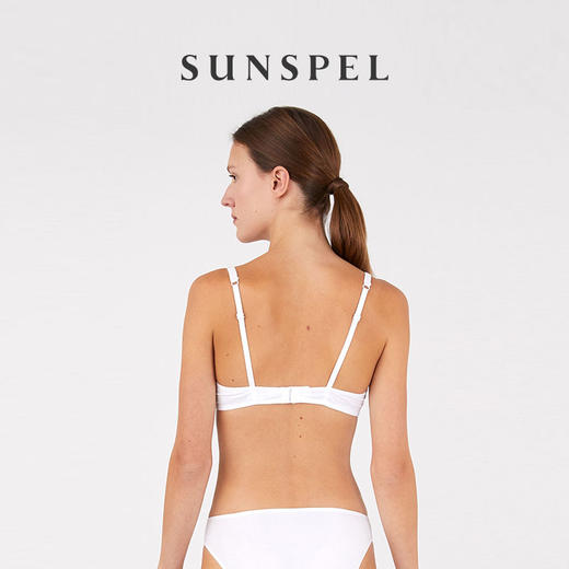 SUNSPEL女士经典款全棉无钢圈内衣背心打底吊带 商品图1