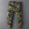 2023男裤秋冬新款束脚休闲裤青少年迷彩工装裤男宽松运动裤子 商品缩略图1