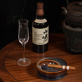 龙德堂陶艺 《吞云》 天目雪茄缸 (库存咨询客服)