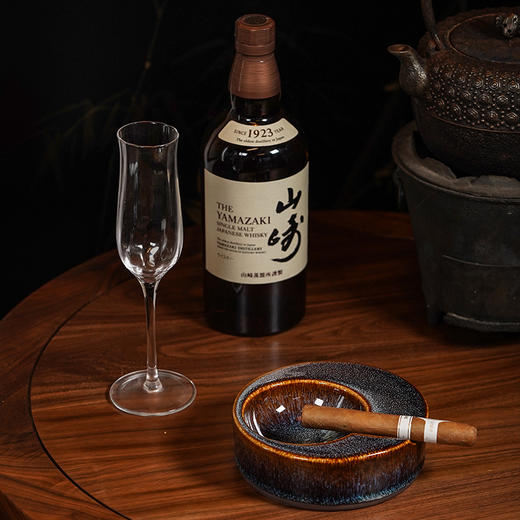 龙德堂陶艺 《吞云》 天目雪茄缸 (库存咨询客服) 商品图0