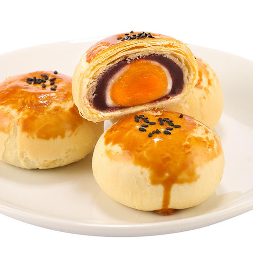 【休闲常备零食！蛋黄酥雪媚娘】整箱独立包装食品早餐包邮流心健康 商品图6