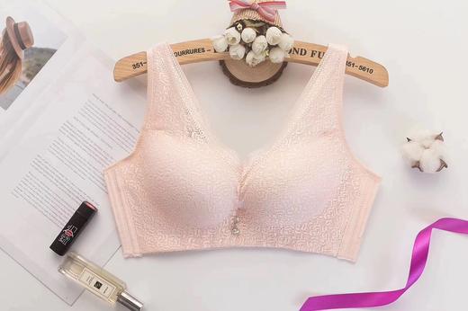 风采迷人薄款婴儿棉贴肤无钢圈聚拢调整型文胸【NY006】 商品图2