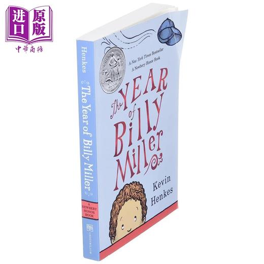 【中商原版】纽伯瑞：凯文汉克斯：比利之年 The Year of Billy Miller 英文原版 儿童章节书 文学小说故事书 精品儿童读物 商品图0