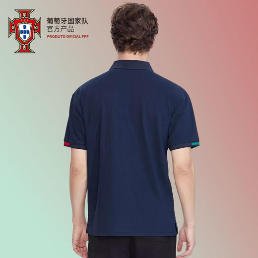 葡萄牙国家队官方商品丨商务简约夏季短T恤透气时尚上衣POLO衫 商品图1