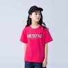 女童T恤2023夏季字母印花纯棉短袖T恤韩版时尚大童青少年女T恤 商品缩略图3