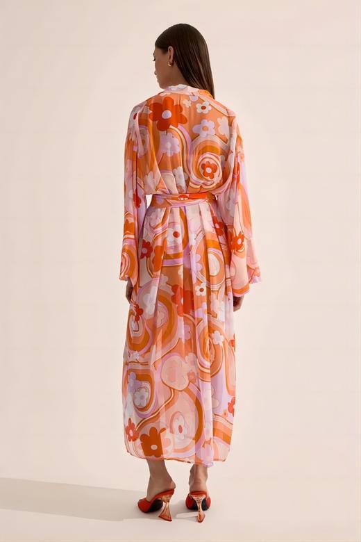 Cin Cin - Oracle Robe Dress - Bloom - 女士连身裙 - 花色 商品图2