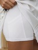 Varley - Neyland High Rise Skort 15.5 - White - 女士裤裙 - 白色 商品缩略图4