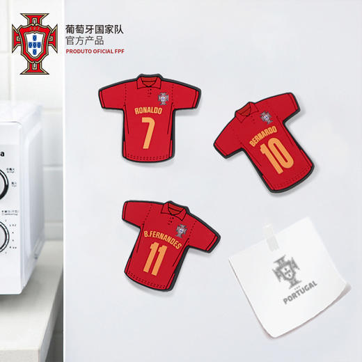 葡萄牙国家队官方商品丨球衣冰箱贴磁贴吸铁石C罗周边礼物佩佩B席 商品图3