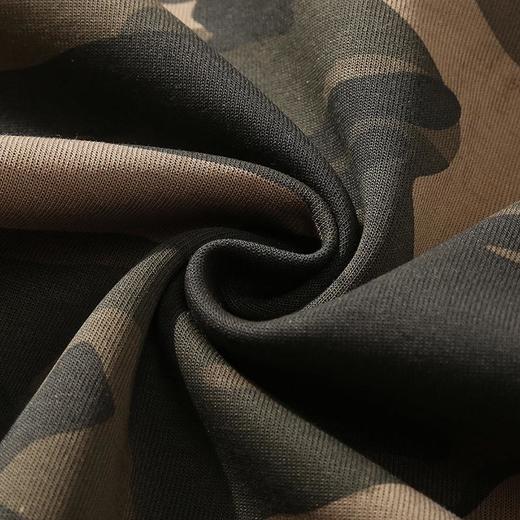 夏季速干迷彩短袖T恤宽松半袖男学生团建活动军训蓝迷彩t恤 商品图1