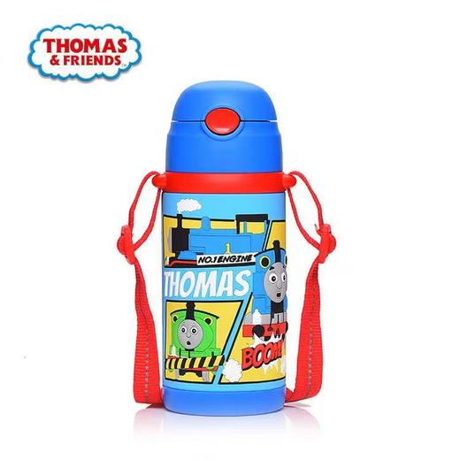 420ml双柄背带保温水壶（乱花） 商品图0