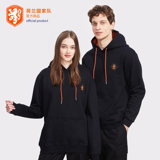 荷兰国家队官方商品丨狮子手绘荷兰新款连帽卫衣春季上新男女球迷 商品图4