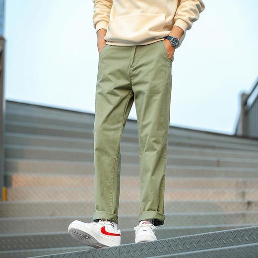 2023年春季新款男装休闲裤直筒潮牌迷彩长裤 商品图1