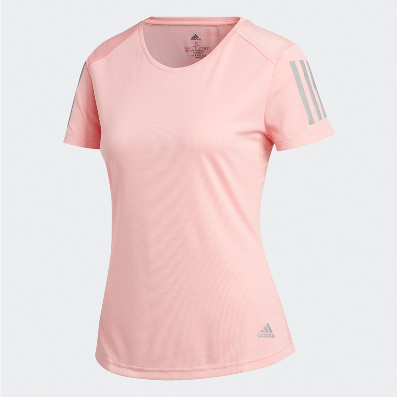 （YY）adidas/阿迪达斯  adidas女装2023夏季新款跑步训练T恤运动服休闲短袖 FL7815