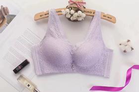 风采迷人薄款婴儿棉贴肤无钢圈聚拢调整型文胸【NY006】