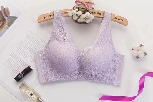 风采迷人薄款婴儿棉贴肤无钢圈聚拢调整型文胸【NY006】 商品图0