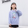 女童卫衣春秋新款2023中大儿童女圆领休闲宽松小熊印花上衣 商品缩略图1