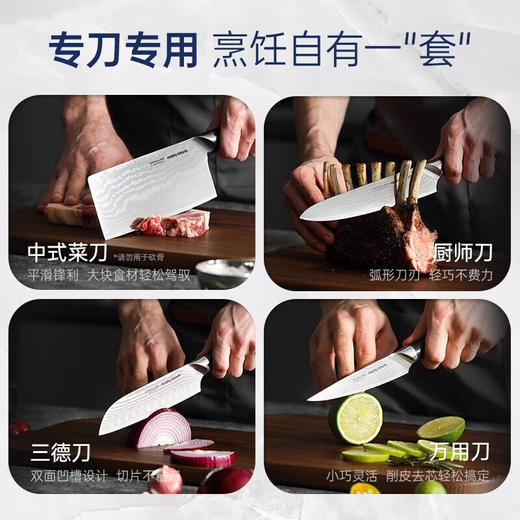 摩飞（Morphyrichards）消毒刀具套装大马士革钢 MR1005  ZB 商品图3