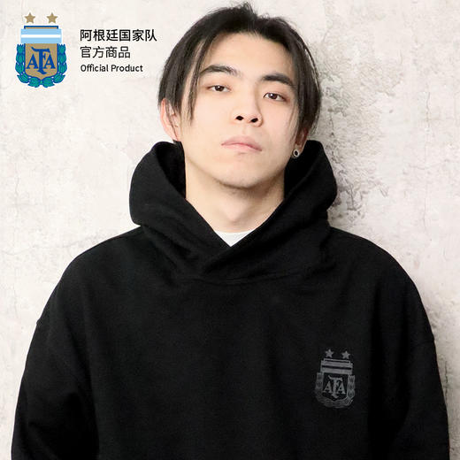 阿根廷国家队官方商品丨高街重磅连帽卫衣潮牌帽衫宽松休闲情侣款 商品图1