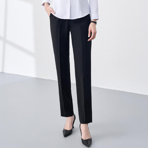【通勤风】罗蒙四季款女式西裤商务通勤职业工装直筒女长裤 商品图4