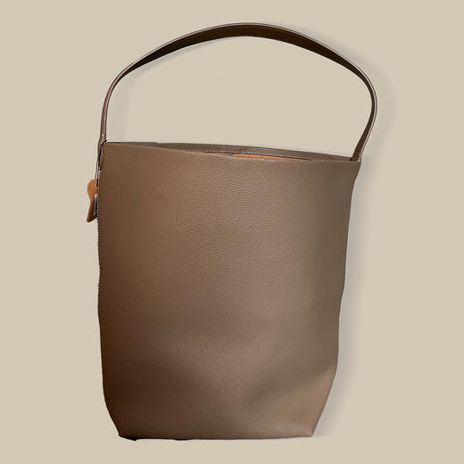 JUANZI娟子水桶单肩大号牛皮包JZ2307BB02 商品图5