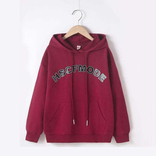 女童卫衣2023新款洋气儿童春季中大童宽松字母印花连帽卫衣 商品图4