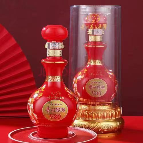 52度茅台贵州特曲V30 500ml 单瓶装 整箱装 送礼 商品图0