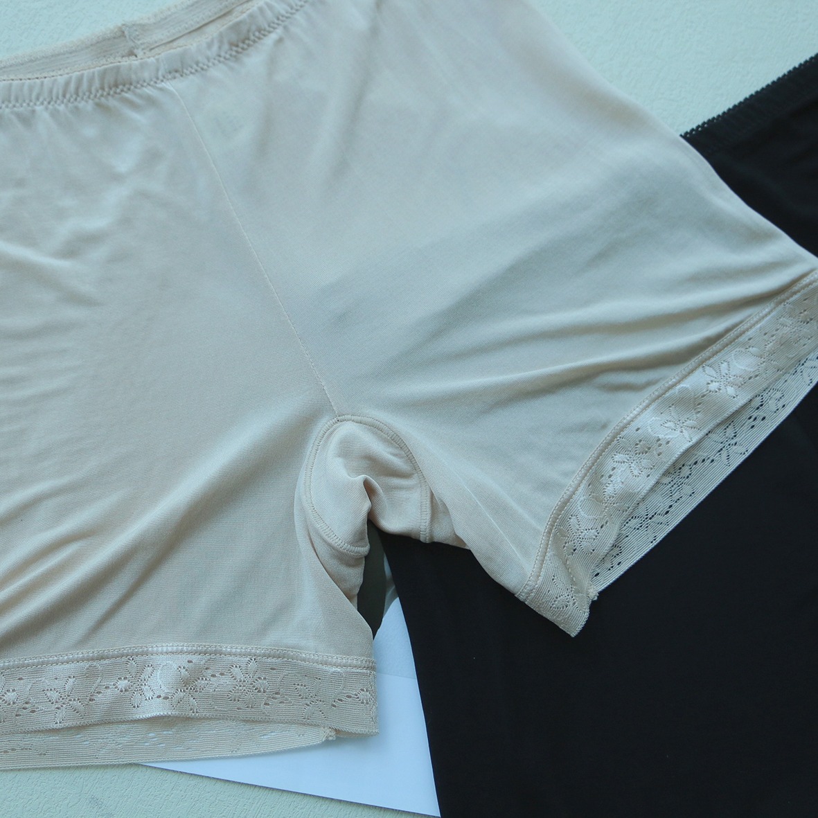 积分兑换 100%真丝平脚打底裤 加档防走光透气 亲肤细腻