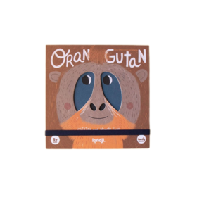 londji 爱模仿的大明猩 桌游 专注记忆 适合年龄5岁+ 西班牙玩具 FG025U