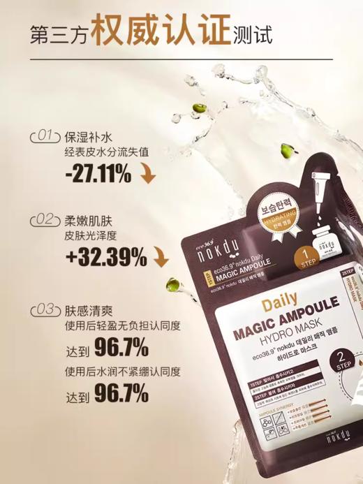 高丽雅娜绿豆润透逆龄面膜（盒） 商品图2