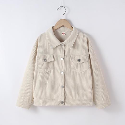 女童外套2023春季新款女大童灯芯绒中大童韩版休闲百搭上衣潮 商品图4