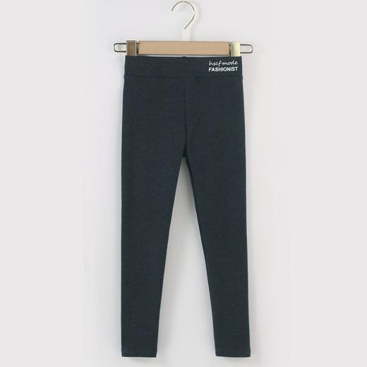 女童打底裤2023春季女童纯棉打底裤字母印花加厚韩版打底长裤 商品图4