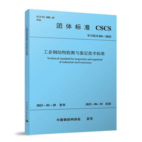 工业钢结构检测与鉴定技术标准 T/CSCS 041-2023