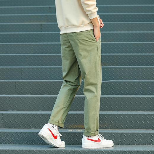 2023年春季新款男装休闲裤直筒潮牌迷彩长裤 商品图2