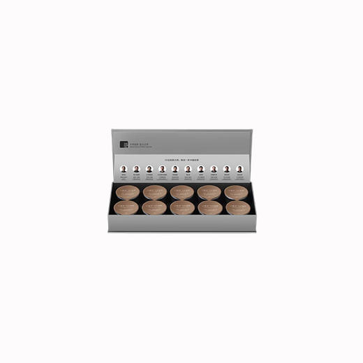 小罐茶银罐 大红袍茶10罐礼盒装 商品图1