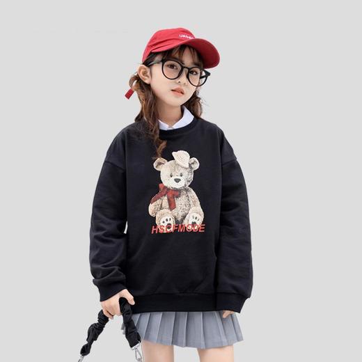 女童卫衣韩版2023春款卫衣儿童洋气新款上衣长袖套头可爱童装潮 商品图0