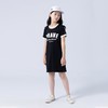 女童连衣裙2023夏季字母印花短袖连衣裙大童青少年女连衣裙 商品缩略图0