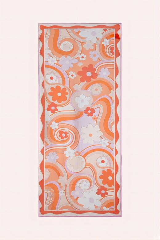 Cin Cin - Short Sheer Scarf - Bloom - 女士披巾 - 花色 商品图2