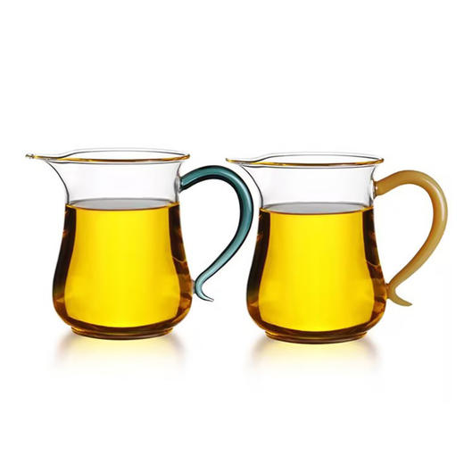 璃海匠心-高硼硅耐高温玻璃静候公道杯400ml 商品图1